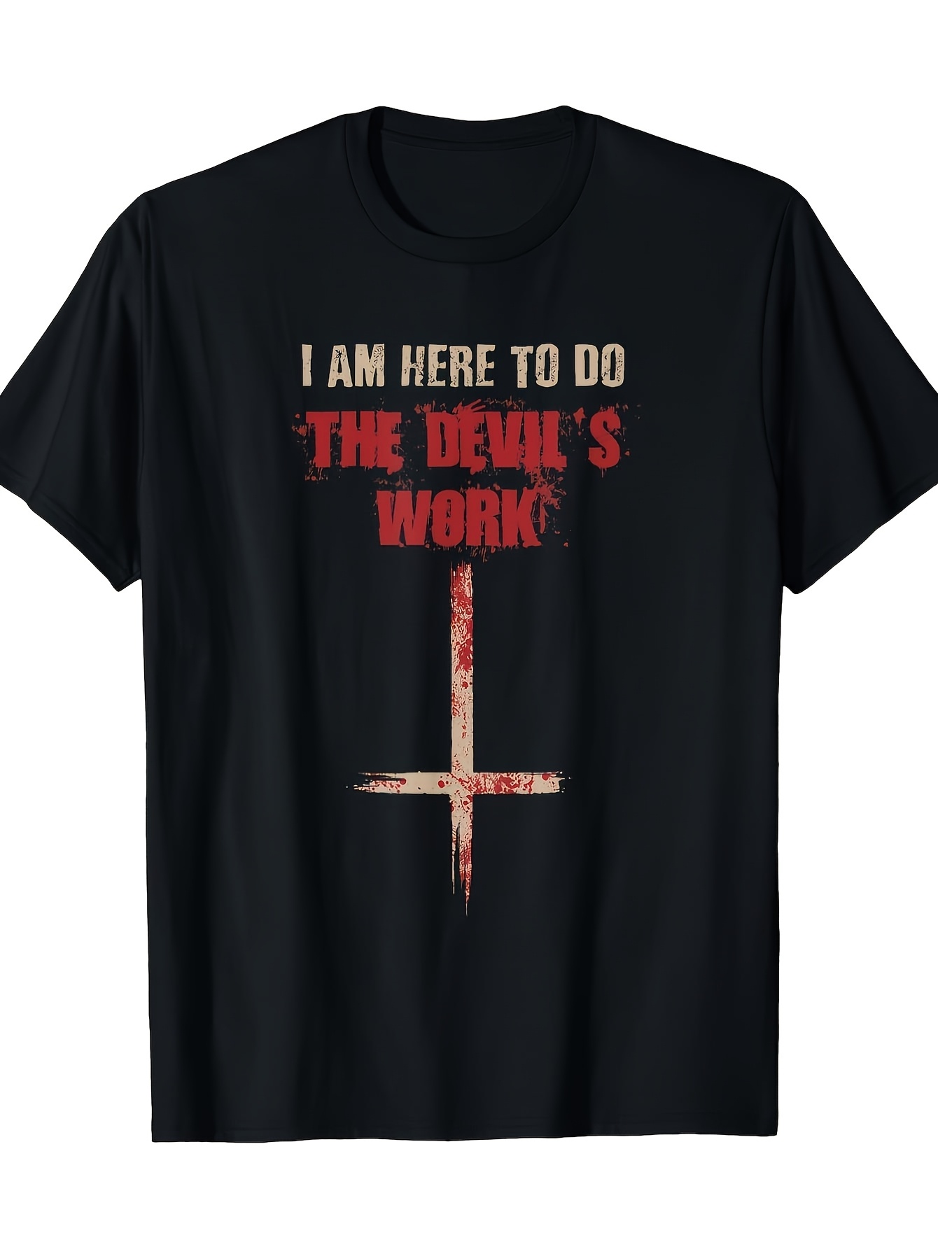Crossfit Event - T-shirt da uomo con tema satanista