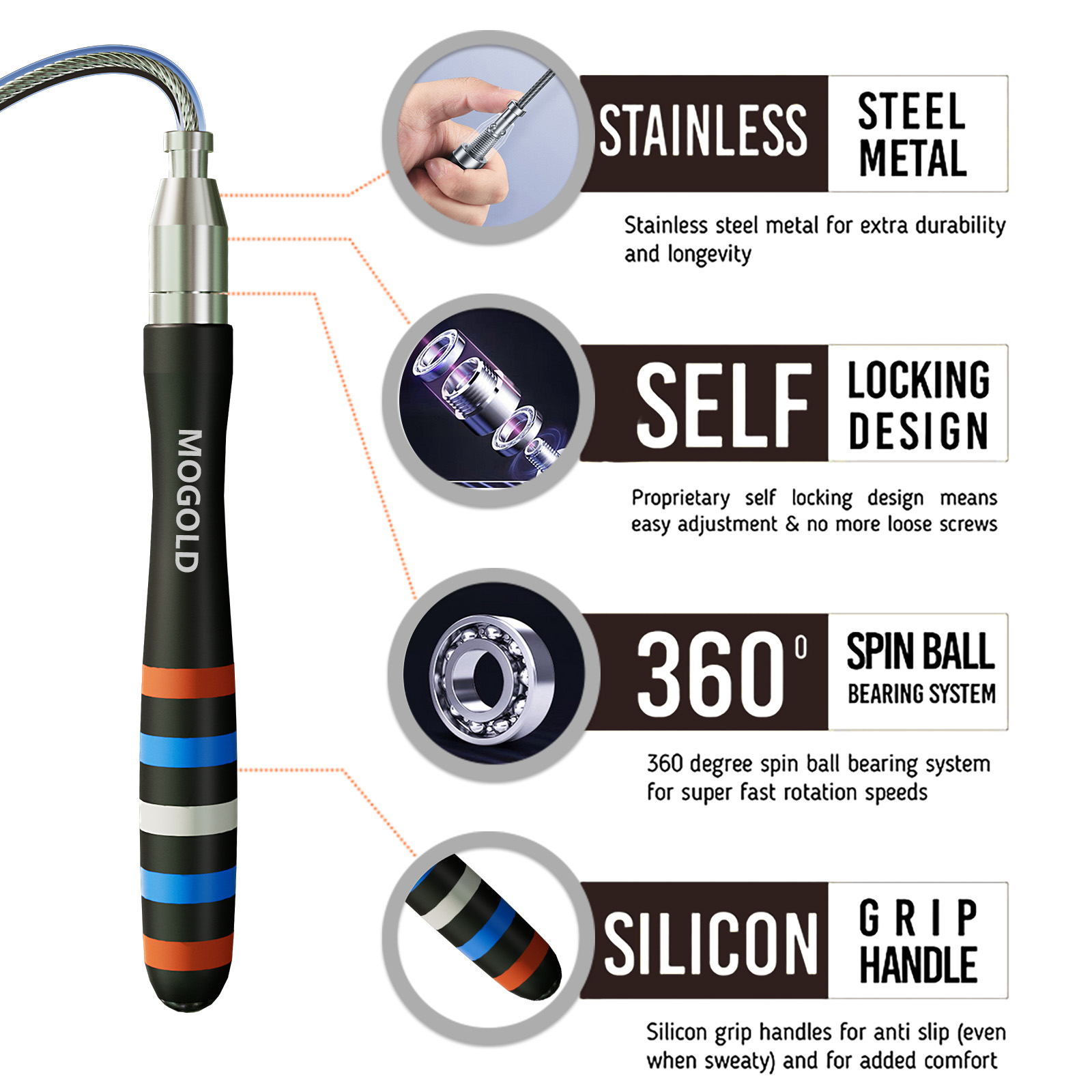 Corda per Saltare Professional - Crossfit No Equipment Workouts recensione e prezzo