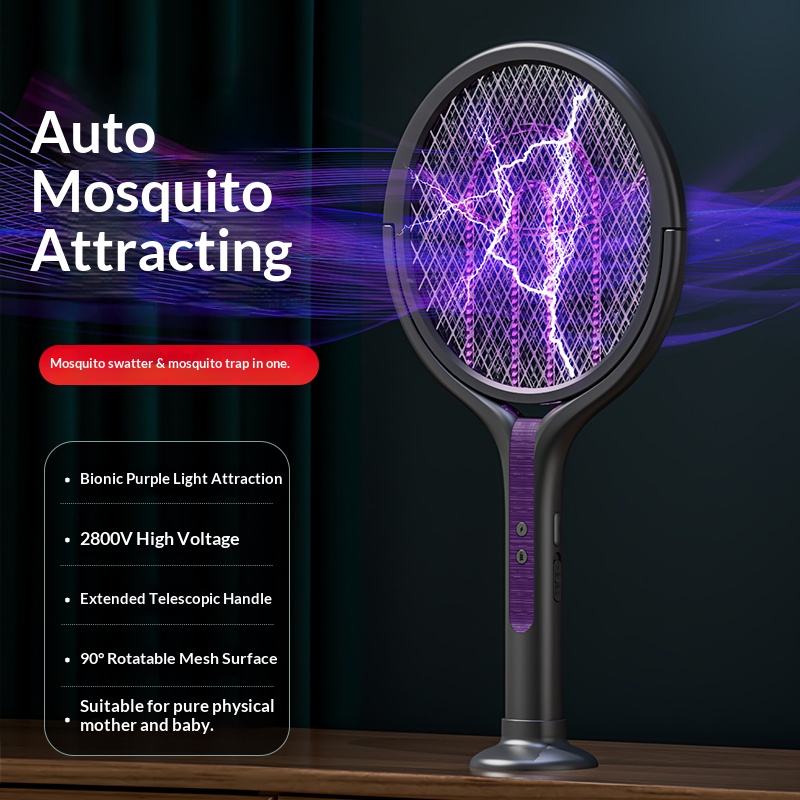 Testa rotante Bug Zapper Racch - Head Racket Boom recensione e prezzo