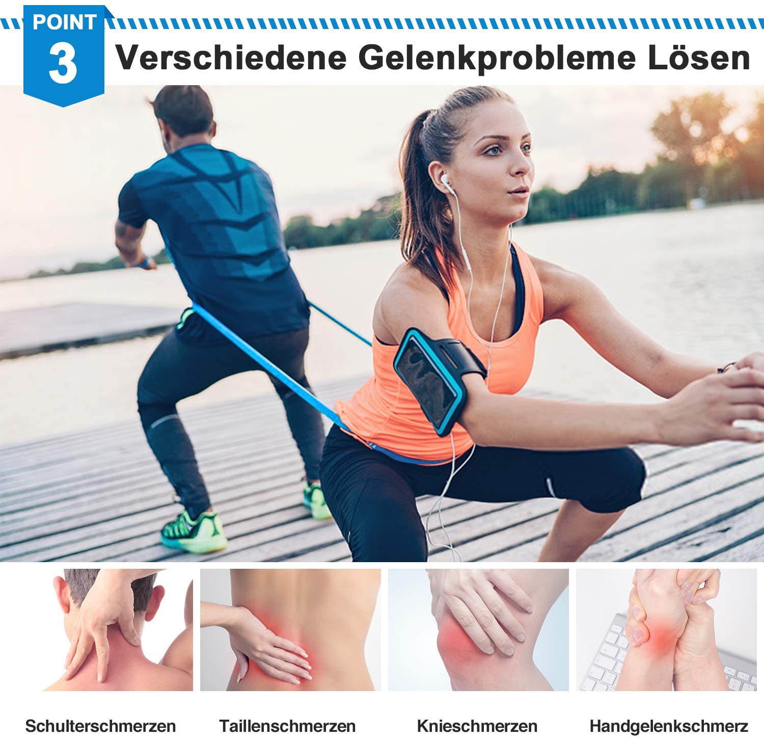 Fasce elastiche per fitness 3  - Crossfit Training Gear recensione e prezzo